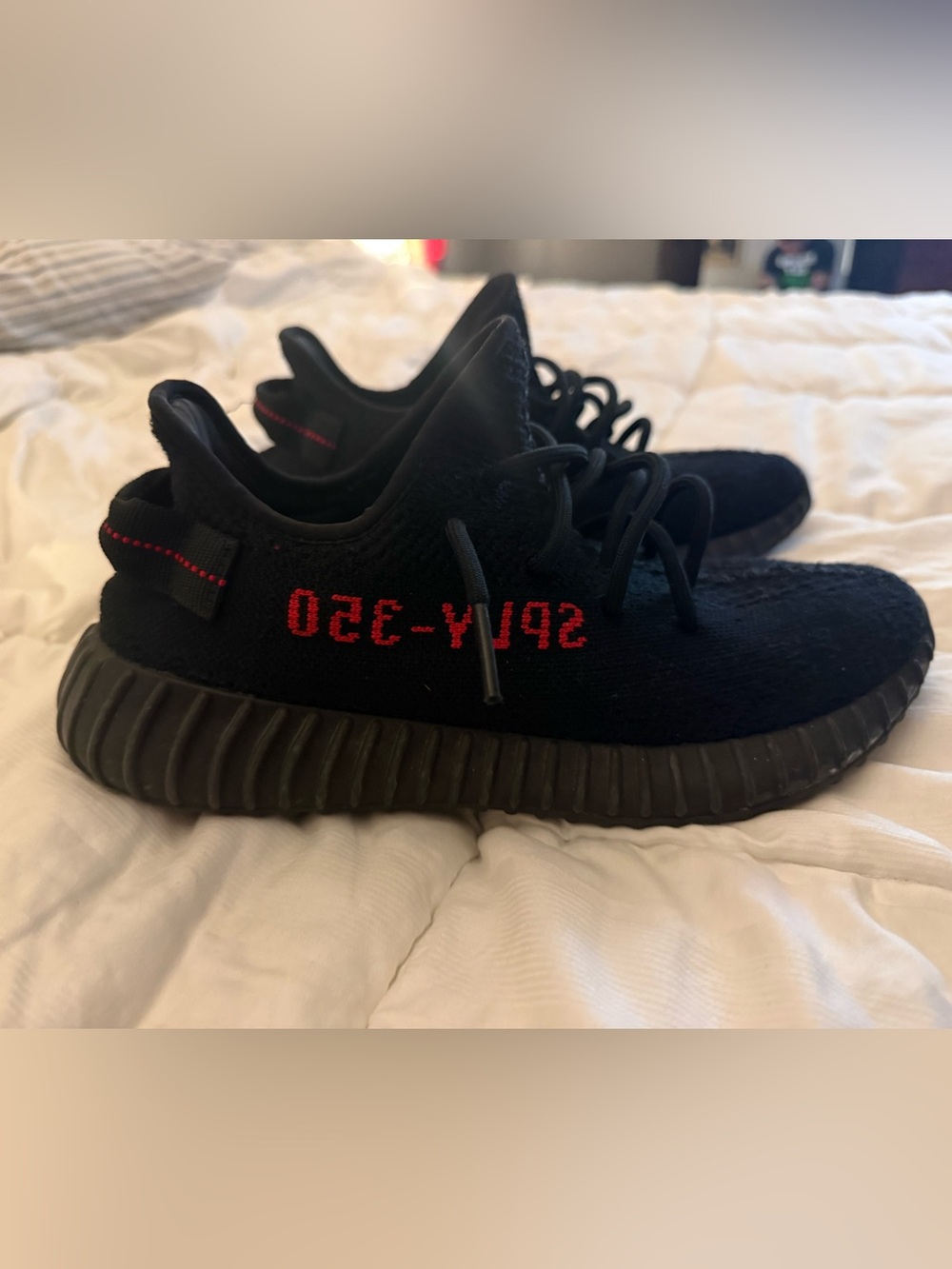 adidas Yeezy Boost 350 V2 Black with Red